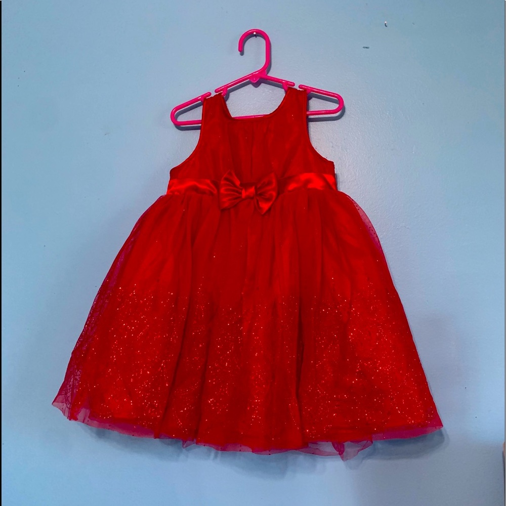 Red toddler dress from osh kosh